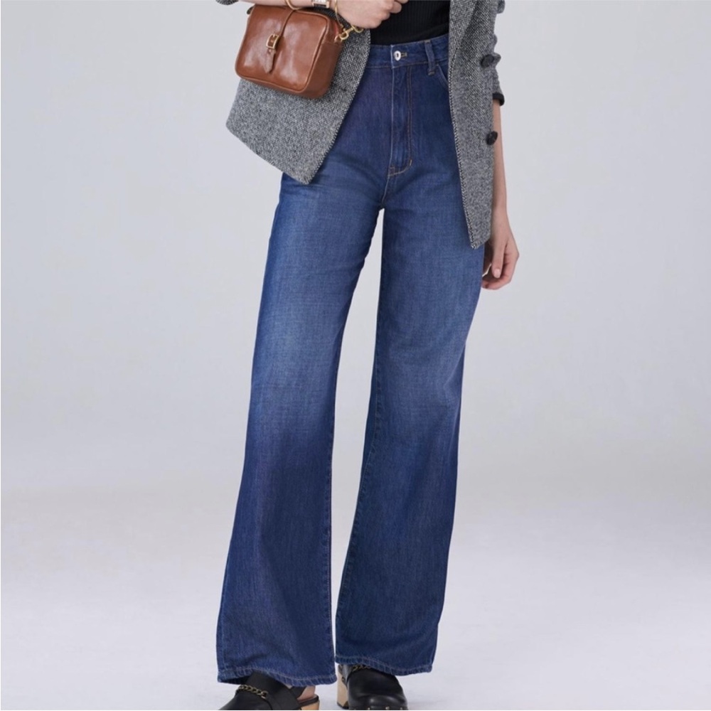 Pilcro the Annie Wide-Leg Jeans